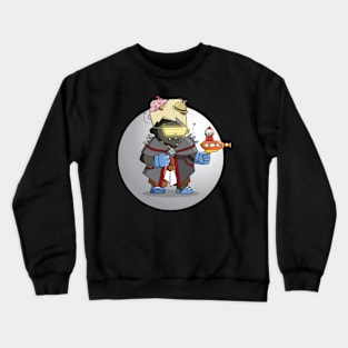 Relic Hunters - Dark Grey Zombie with Assassin Cloak Crewneck Sweatshirt